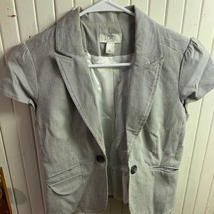 Blazer short sleeved